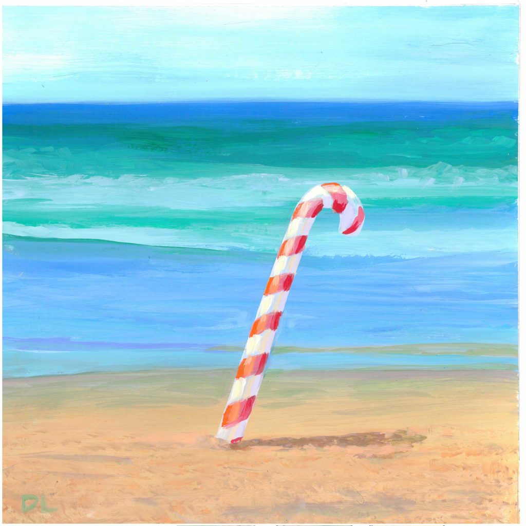 Holiday card created by David Lawrence