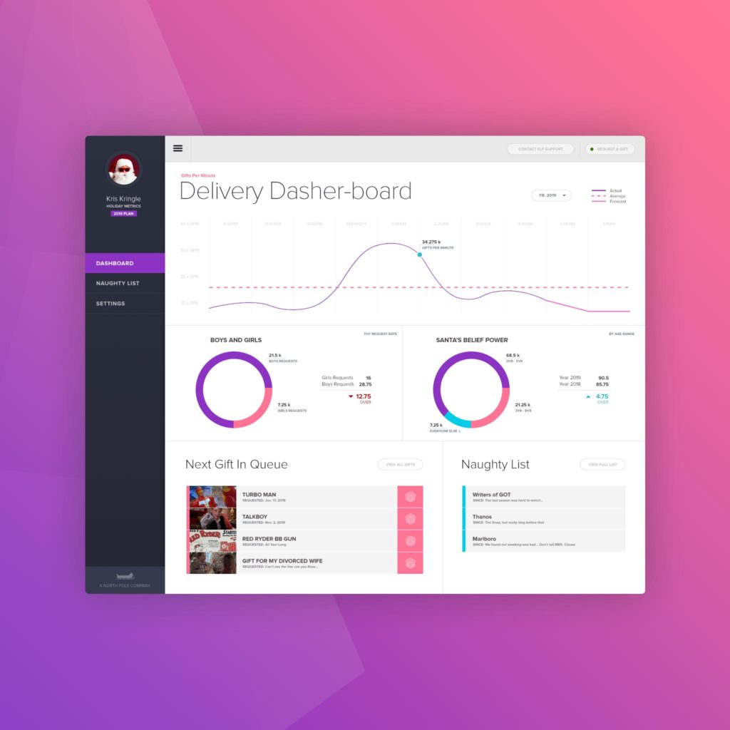 Holiday card created by Kai Husen