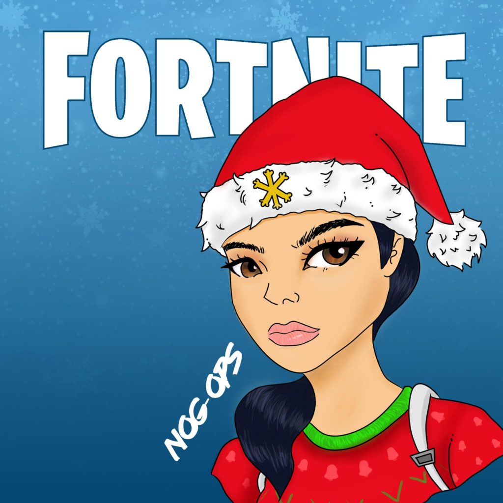 Holiday card created by Ed McGowan